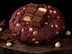 Cookie red velvet kinder
