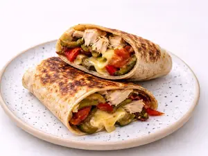 Roll pollo caliente