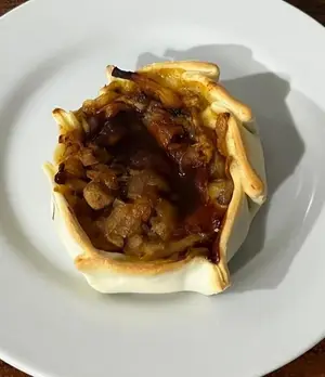 Canastita pollo a la barbacoa