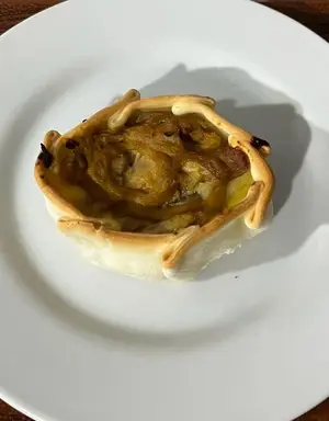 Canastita pollo a la mostaza