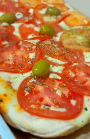 1/4 Napolitana Con Jamón
