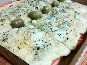 1/4 Tres Queso Con Jamón
