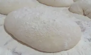1/4muzza jamón, palmitos