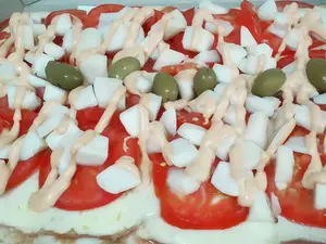 Pizza americana (1/4 metro)