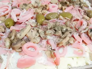 Pizza copacabana (1/4 metro)