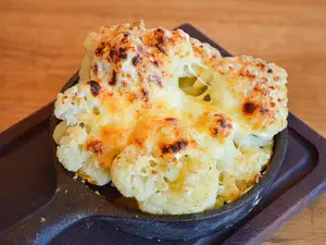Coliflor gratinado