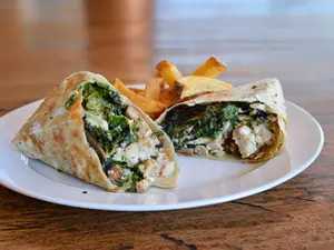Wrap caesar pollo