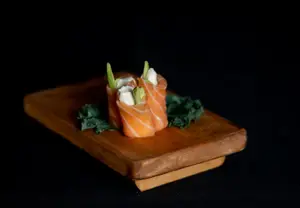 Salmon,palta y queso 5un