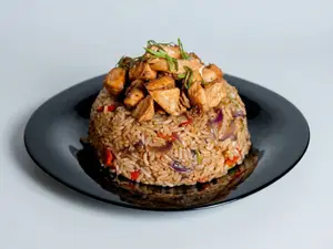 Wok De Salmon Con Vegetales