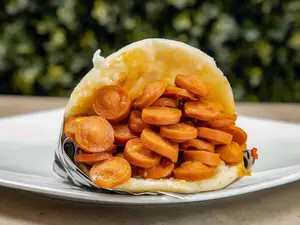 Arepa De Salchicha