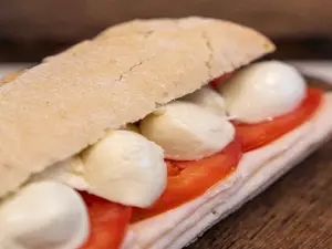 Sándwich con pavita