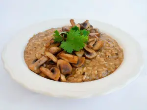 Risotto de hongos