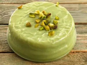 Pistacho y dulce de leche