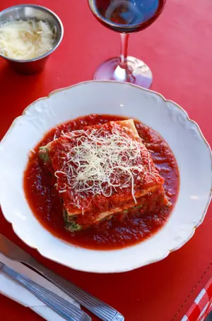 Lasagna de carne