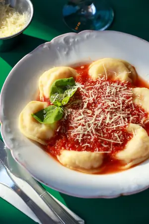 Sorrentinos de jamón y queso