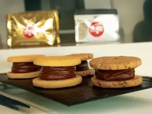 Alfajor de almendras