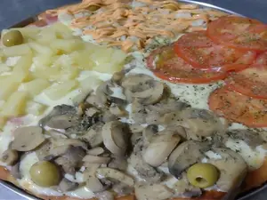 Pizza cuatro estaciones