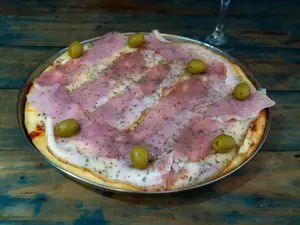Pizza de panceta