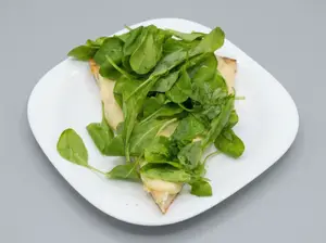 Fuga faina c / queso y rucula