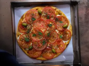 Napolitana / albahaca
