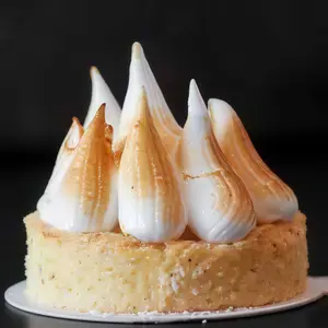 Lemon pie (porción)