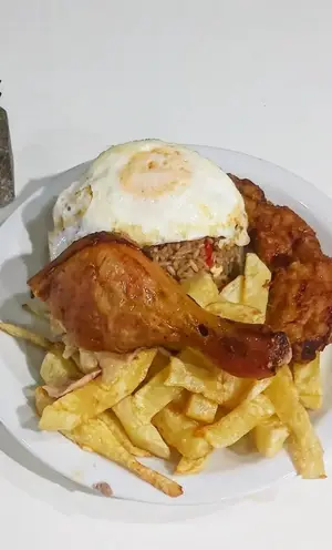 Pieza de brasa a lo pobre