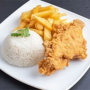 Pieza de pollo broaster