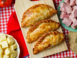 Empanada panceta y ciruela