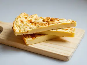 FAINA Con MUZZARELLA Y JAMON