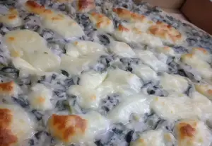 Pizza de verdura y s. blanca