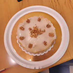 1 PORCION DE TORTA DE MANZANA