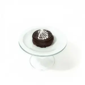 Alfajor de chocolate negro
