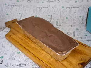 Budin chocolate bañado