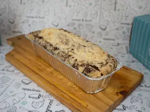 Budín de frambuesa chocolate