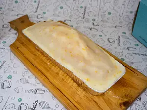 Budín de naranja
