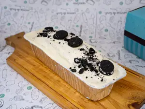 Budín de oreo con Nutella