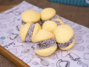 Cajita Alfajores De Maicena