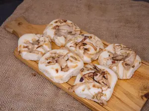 Pizzetas De Cebolla