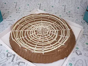 Tarta araña negra