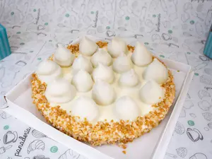 Tarta copitos blancos