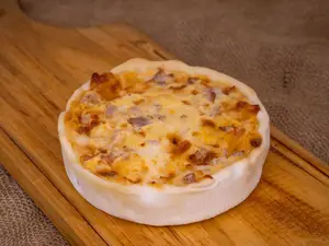 Tarta de jamon y queso