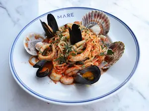 Spaghetti al frutti di mare