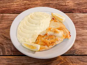 Pechuga grille con puré
