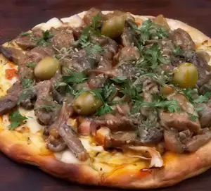 Pizza de Champiñones
