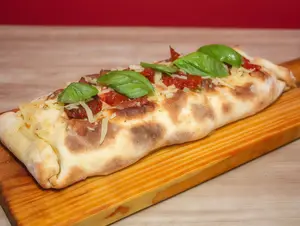 Calzone con tomates secos