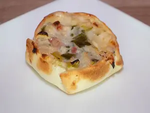 Canastita de crema de verdeo