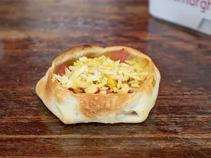Canastita jamón a la mostaza