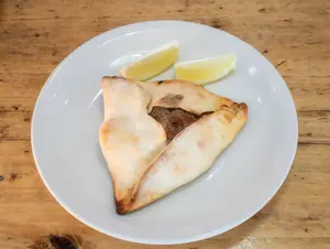 Empanada abierta árabe