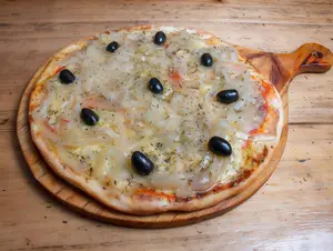 Pizza cebolla caramelizada
