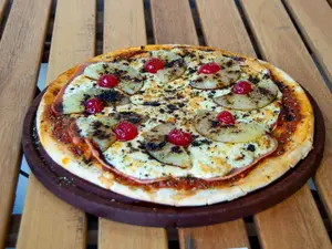 Pizza especial de ananá